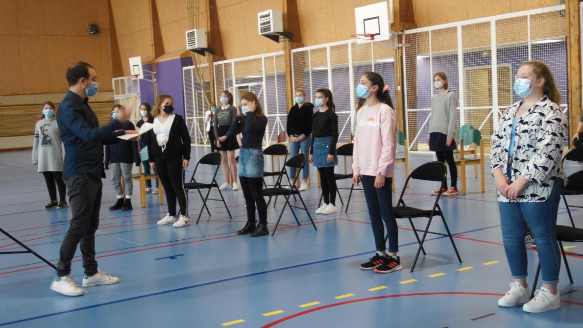 A Soissons, le gymnase Lamartine est devenu une salle de concert, le