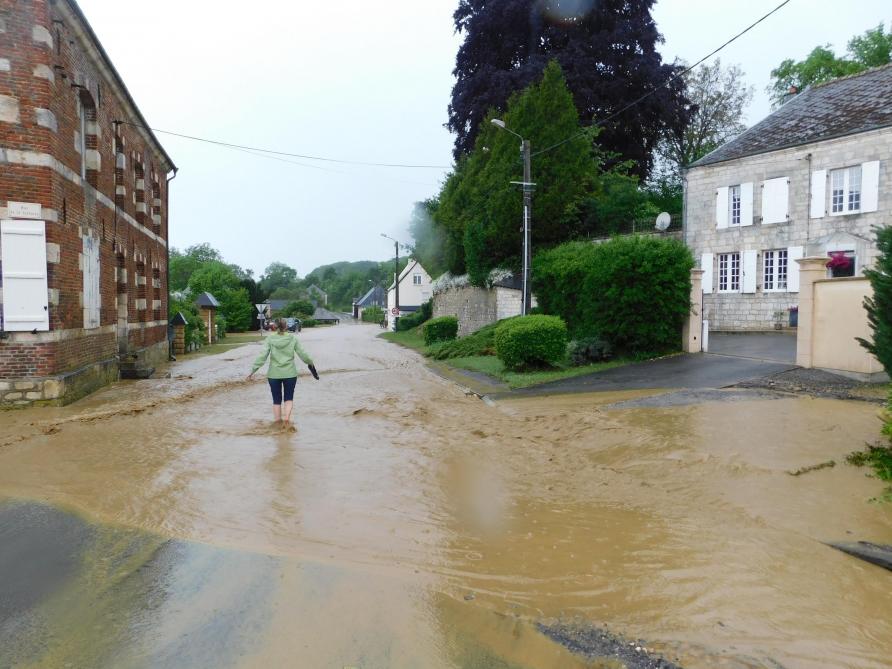 Photos Les Orages En Thierache Provoquent Des Inondations