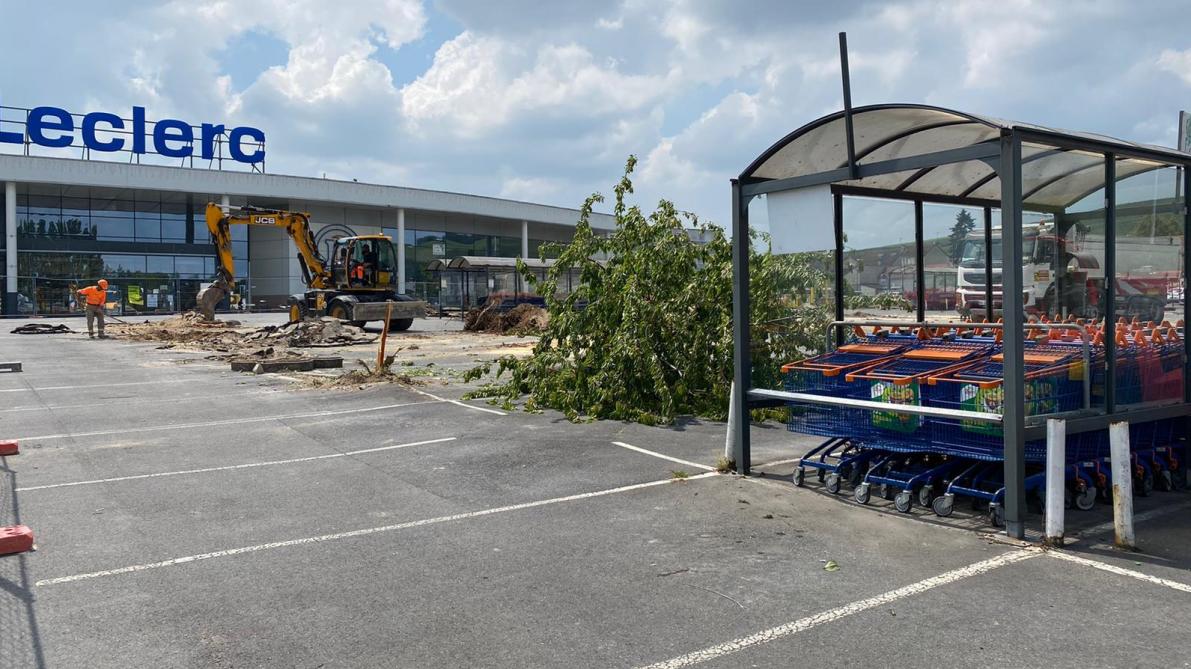 Le Parking De Leclerc Fait Peau Neuve A Pierry