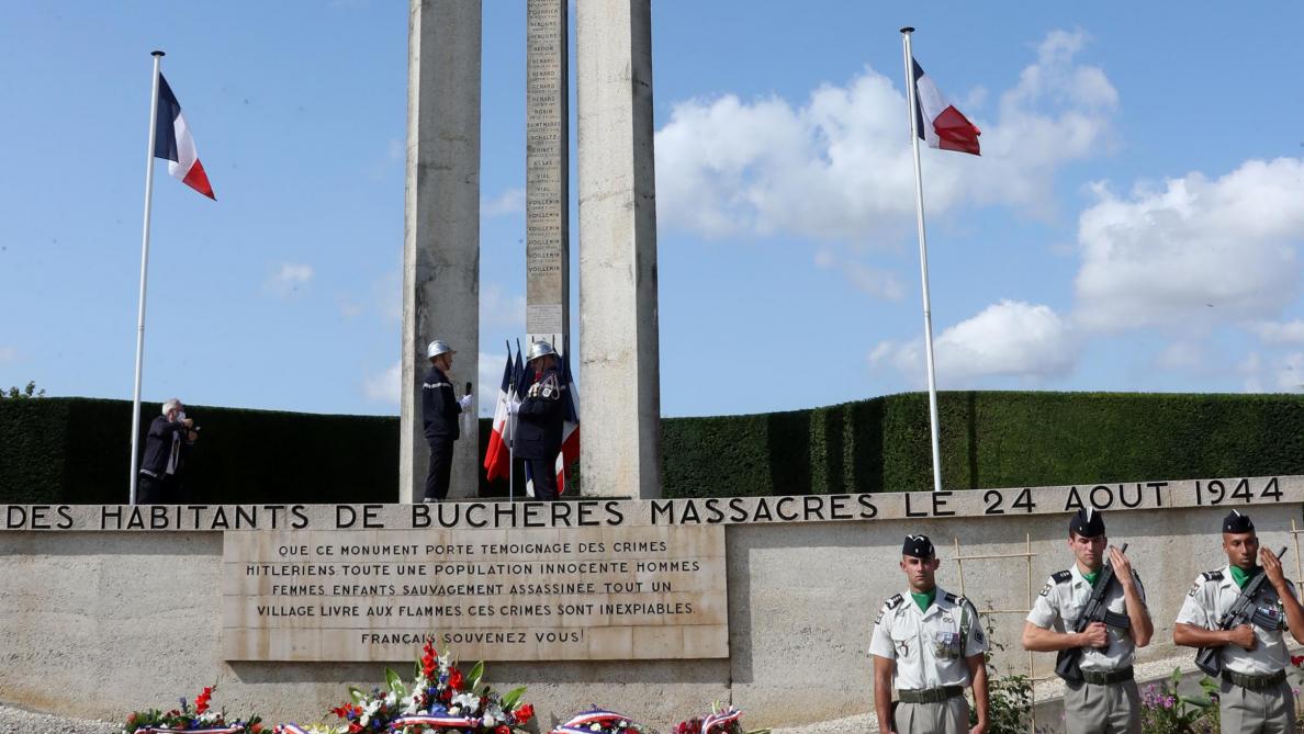 Ce 24 Aout 1944 A Bucheres Les Ss Tuerent Meme Des Bebes