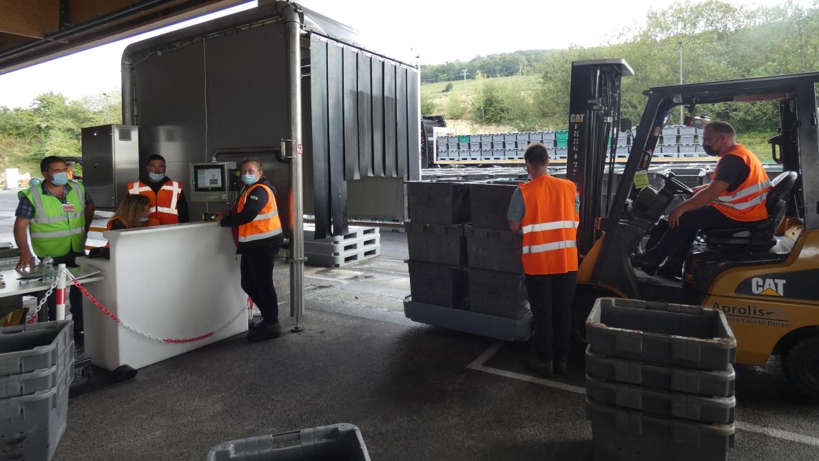 À CourtemontVarennes, une nouvelle façon de trier le raisin