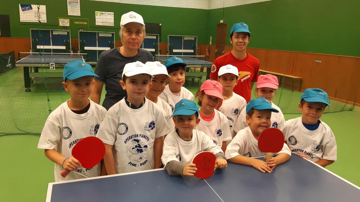 Tennis de table à Romilly-sur-Seine: Une dizaine d'enfants du top de  détection