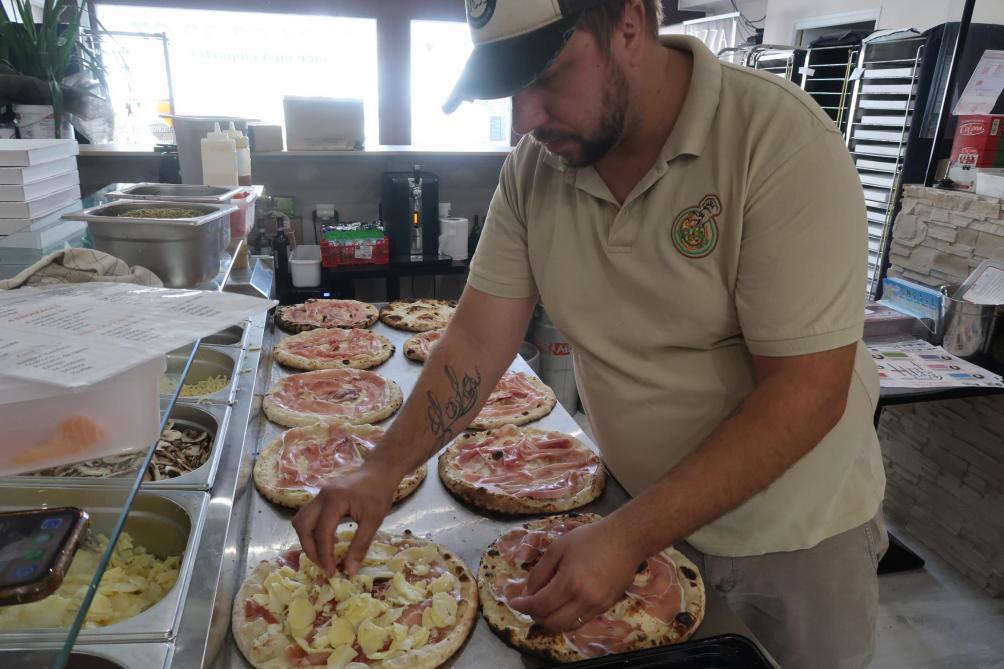 Le pizzaïolo de SaintErme peut être fier de sa prestation