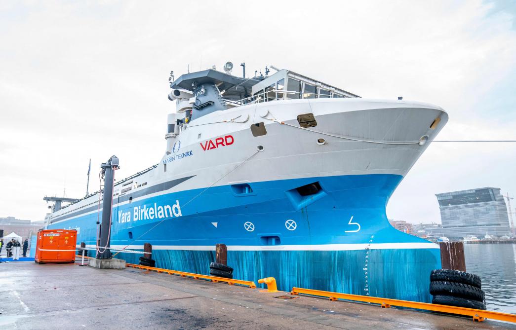 Le premier cargo électrique autonome voit le jour en Norvège