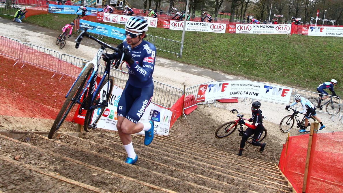 La coupe de France de cyclo cross à Troyes sur Eurosport