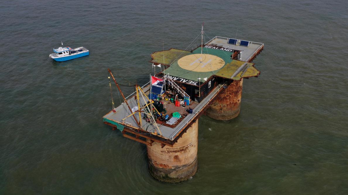 Dans la micronation de Sealand, on résiste aux Anglais… et au Covid19