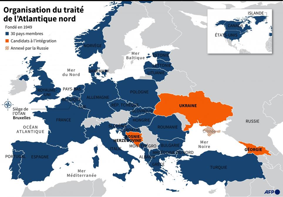Les Pays Membres De L Otan Pourquoi l’Ukraine ne fait-elle pas partie de l’OTAN?