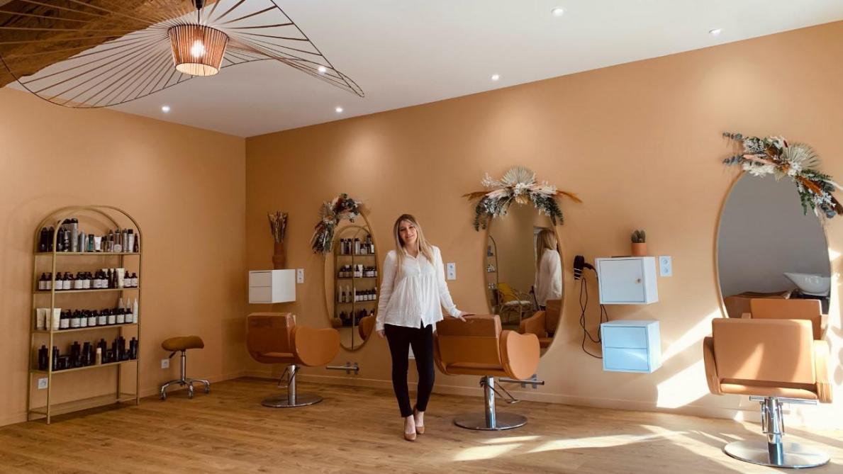 Cydoline Clémentine ouvre son salon de coiffure à GyésurSeine