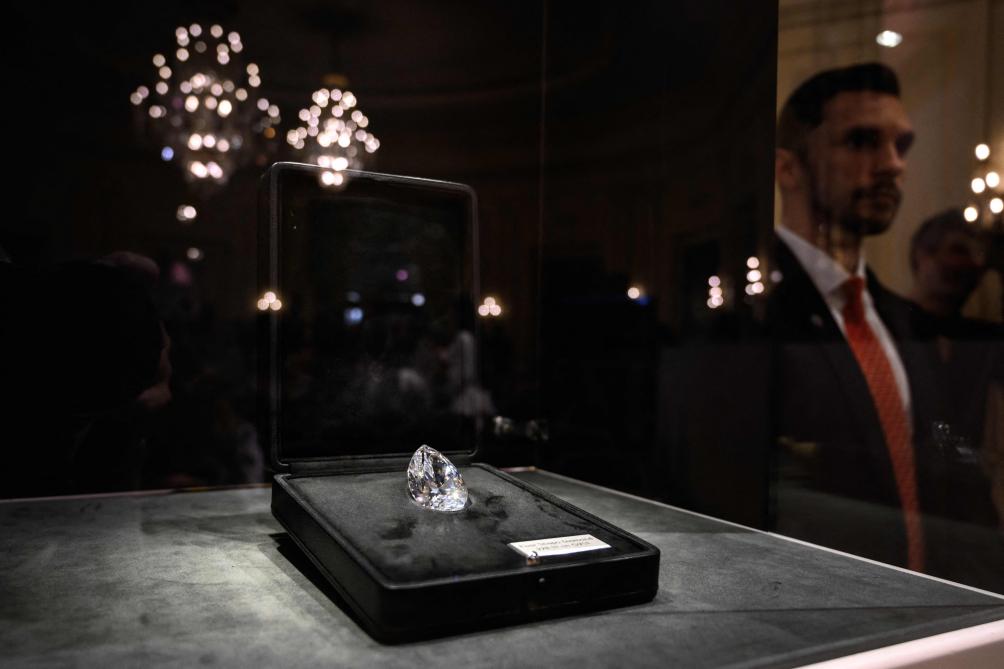 Le groupe Swatch s'offre le plus gros diamant jamais mis aux enchères
