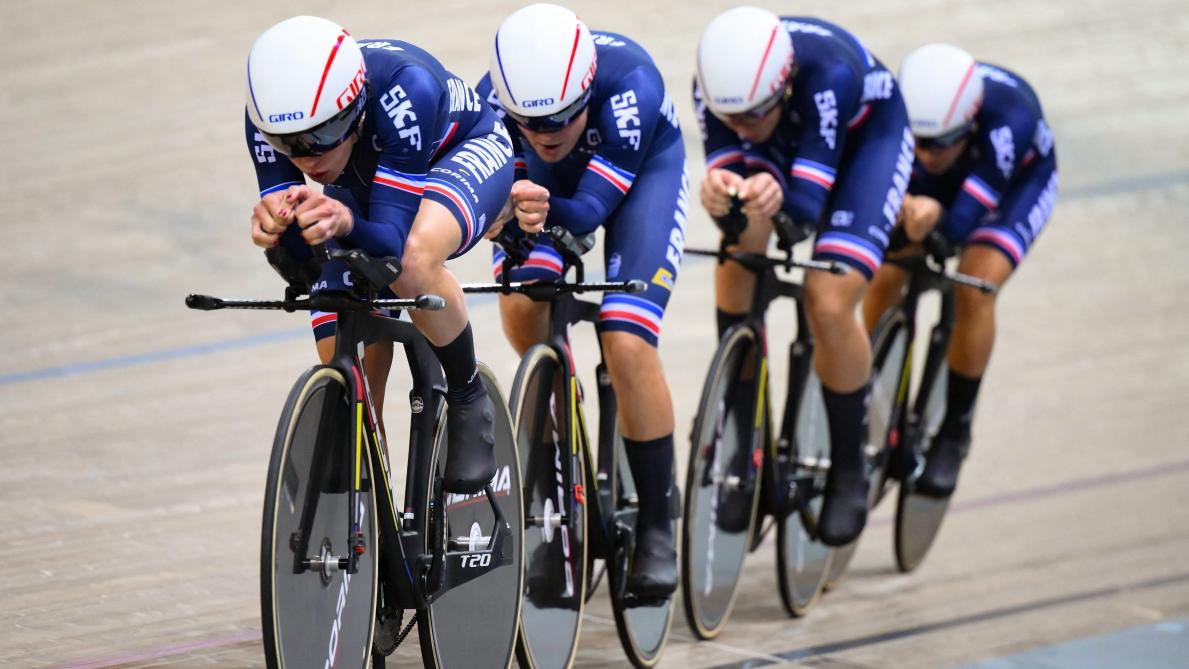 Tristen Chernove gagne la médaille d'argent en cyclisme sur