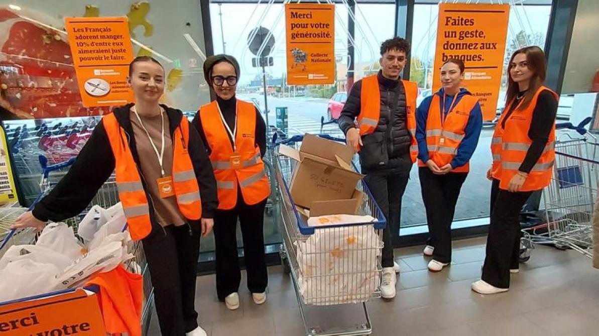 Les jeunes Rémois mobilisés pour venir en aide à la Banque alimentaire