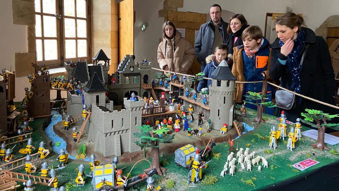 TEMOIGNAGE. Une exposition historique Playmobil au château-fort de