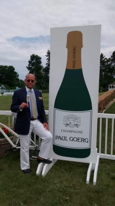 «J’ai travaillé pendant 22 ans pour le champagne Paul Goerg et j’ai fait de cette marque alors inconnue un champagne bien établi aux États-Unis», met en avant Mario Rinaldi.