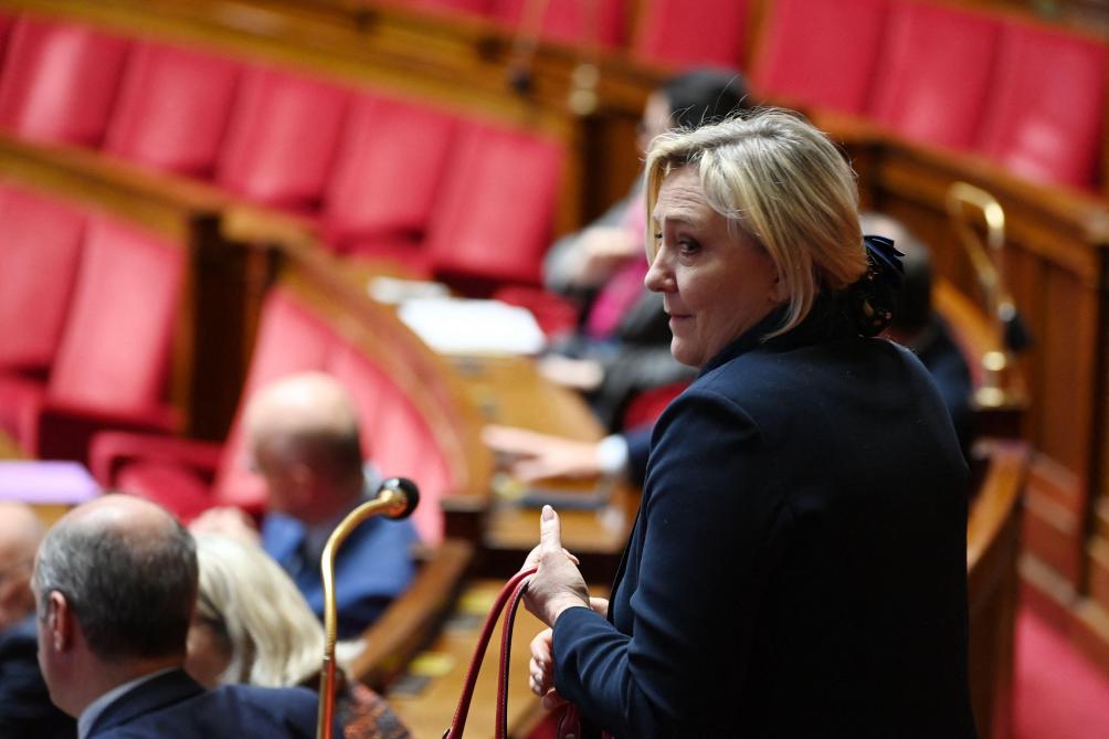Marine Le Pen le 14 mars 2023.