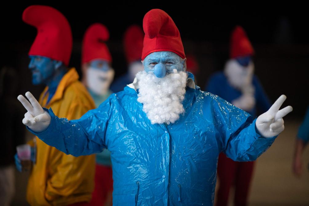FRANCE-GUINESS WORLD-RECORD-SMURF