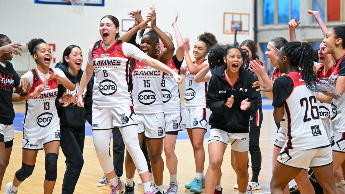 Basketball Coupe de France U18 (finale).Le matin pour l’histoire des jeunes Flammes Carolo