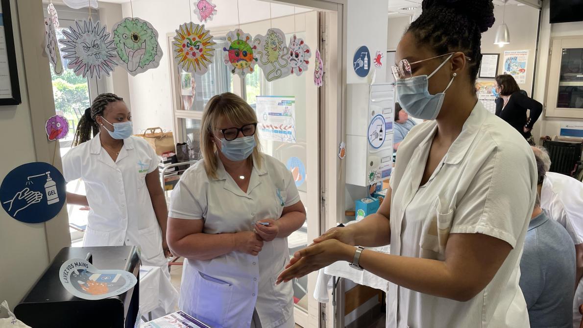 Opération mains propres à SainteMarthe à Epernay et au Château d’Aÿ