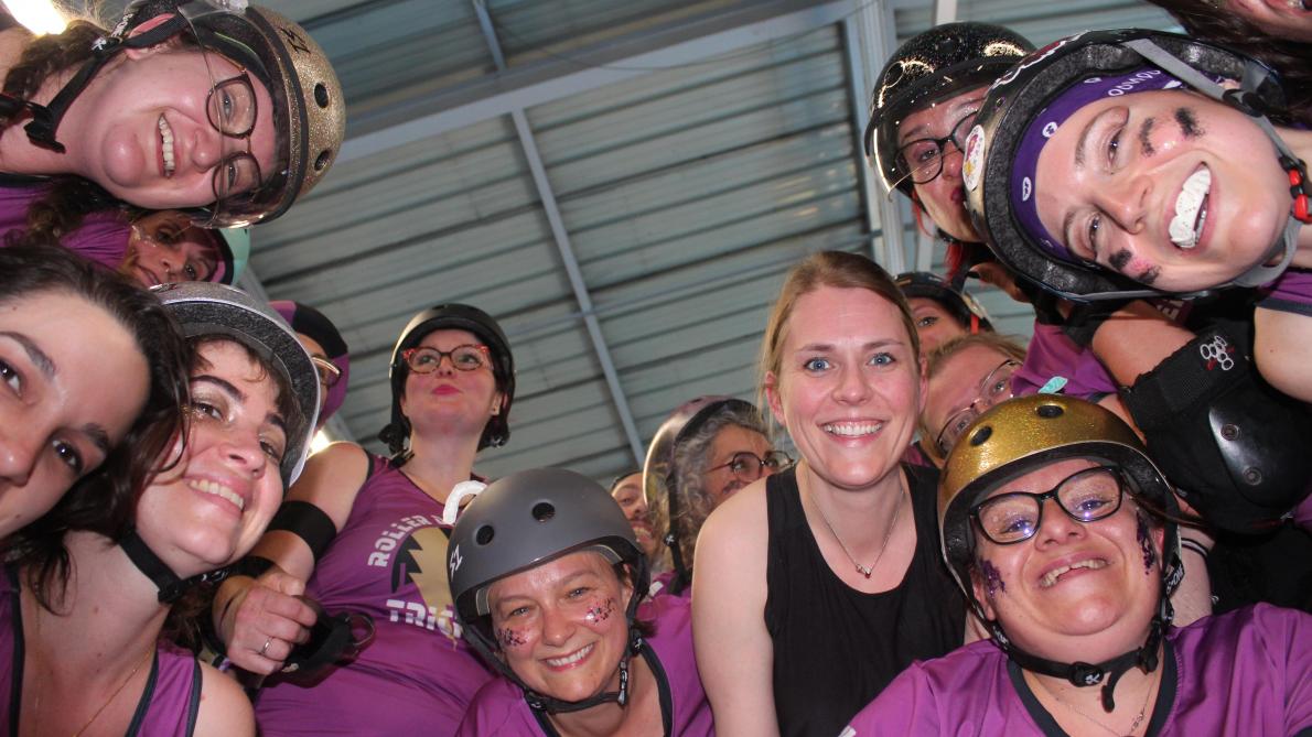 Troyes plongée au cœur des Amazones du roller derby