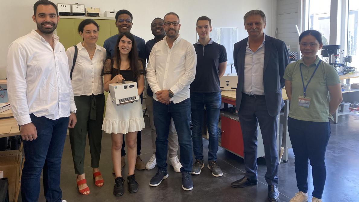 L’entreprise Damavan Imaging reçue à l’Élysée pour représenter l’Aube