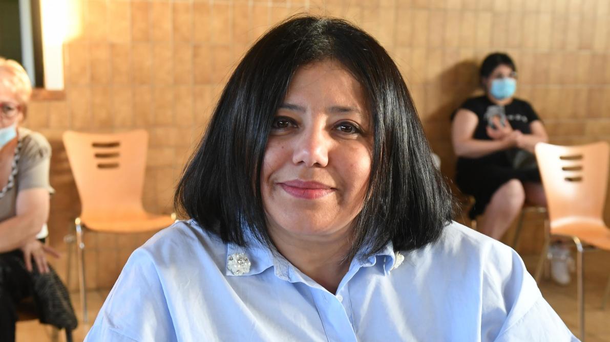 La conseillère départementale du canton de Châlons 1 Khira Taam sur la La conseillère départementale du canton de Châlons 1 Khira Taam sur la