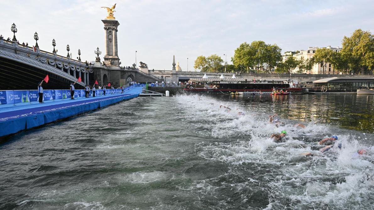 Natation Jeux olympiques 2024. La Seine refait des siennes à Paris