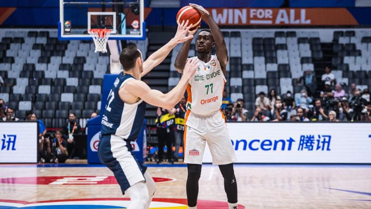 Basket-ball - L&rsquo;ailier du Champagne Basket Jean-Philippe Dally et la C&ocirc;te d&rsquo;Ivoire ont men&eacute; la vie dure &agrave; l&rsquo;&eacute;quipe de France