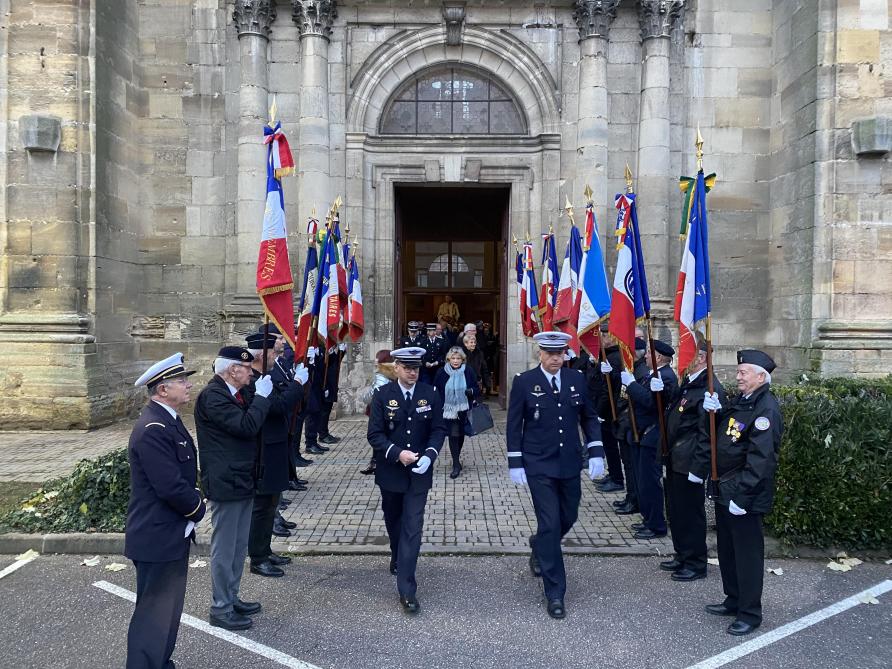 Les gendarmes de la Marne célèbrent leur patronne Sainte-Geneviève