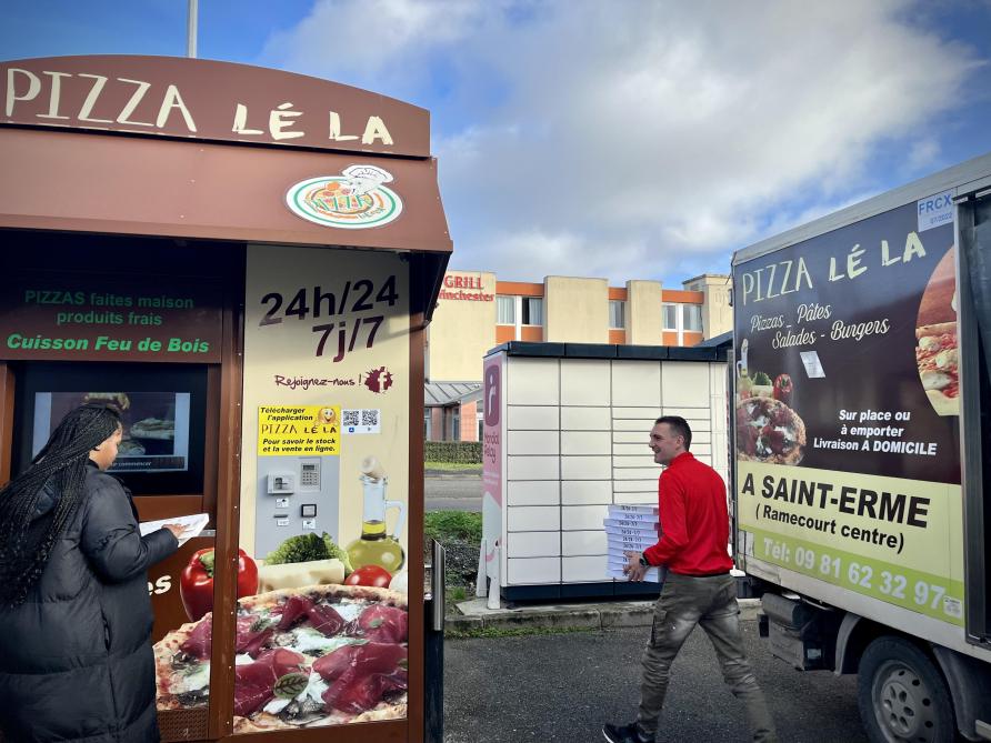Dans le Laonnois, les distributeurs automatiques de pizzas artisanales