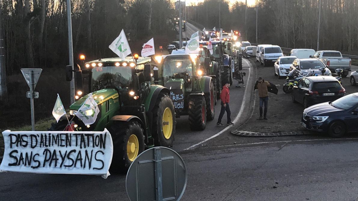Le rondpoint de La Saulx est