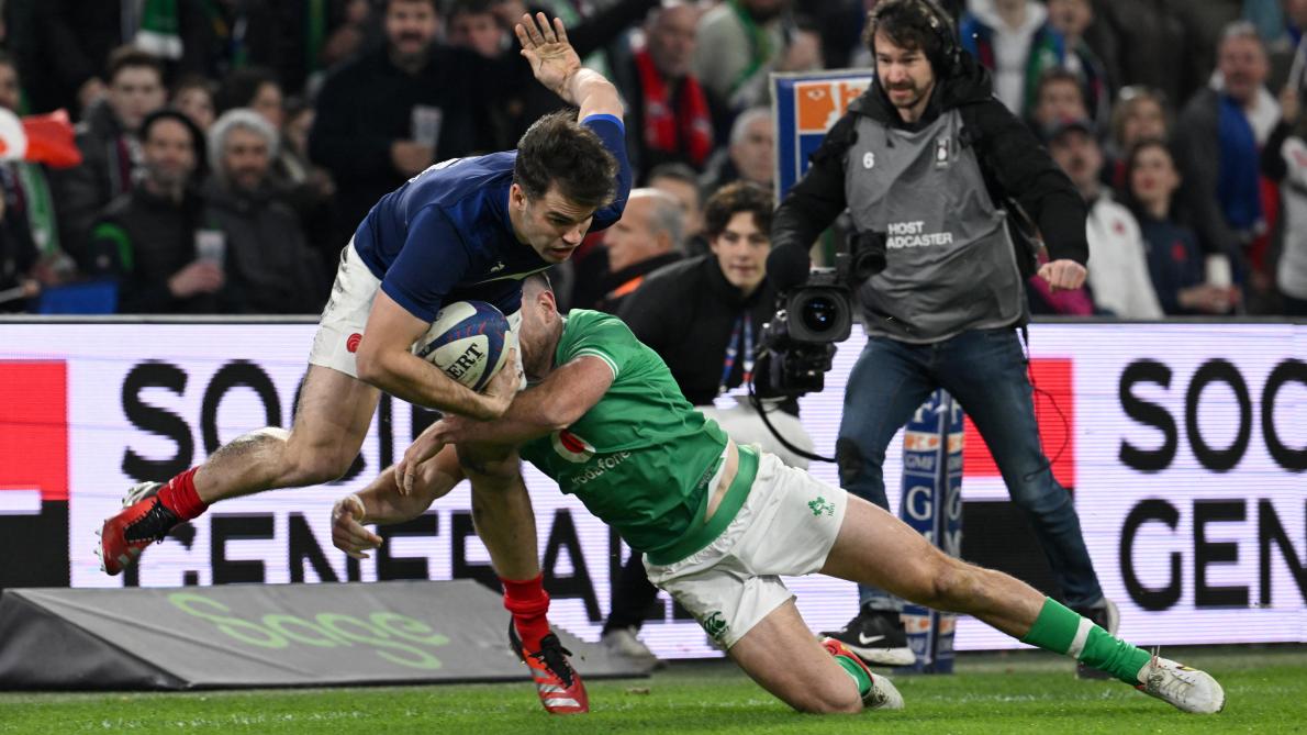 L&rsquo;&eacute;quipe de France de rugby surclass&eacute;e par l&rsquo;Irlande pour son entr&eacute;e dans le Tournoi des VI nations