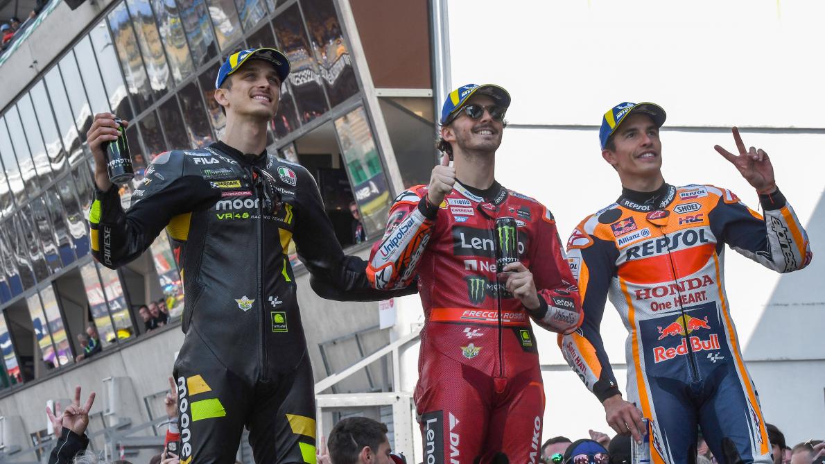 MotoGP Bagnaia r ve d un tripl en 2024 Marquez d une r surrection