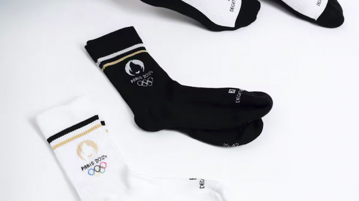 L entreprise troyenne Tismail partenaire de Decathlon pour produire les chaussettes JO de Paris 2024