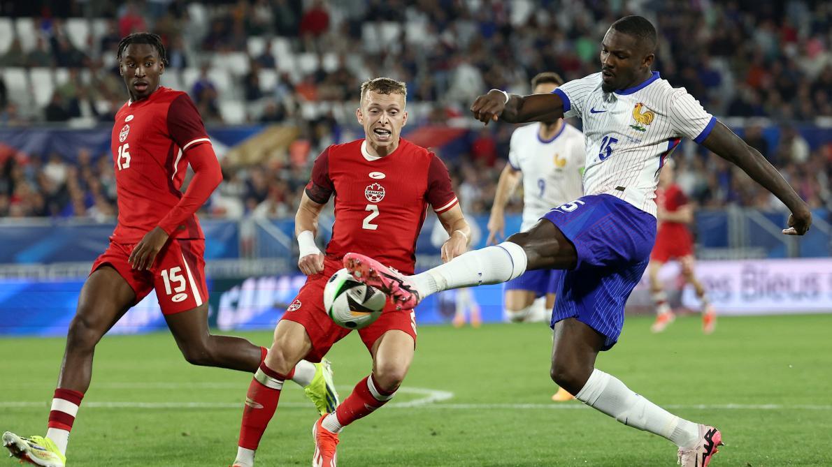L&rsquo;&eacute;quipe de France &eacute;teinte par le Canada en match de pr&eacute;paration &agrave; l&rsquo;Euro