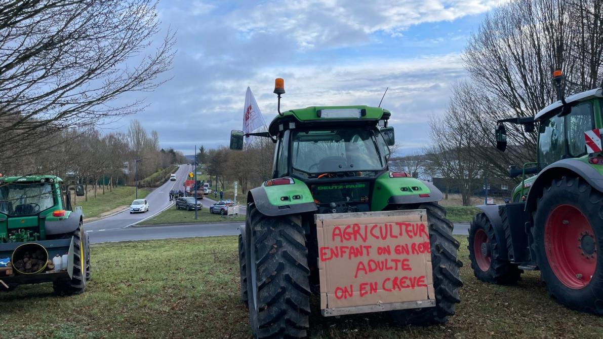 Manifestation des agriculteurs à Soissons : « On va contrôler la cargaison des camions »