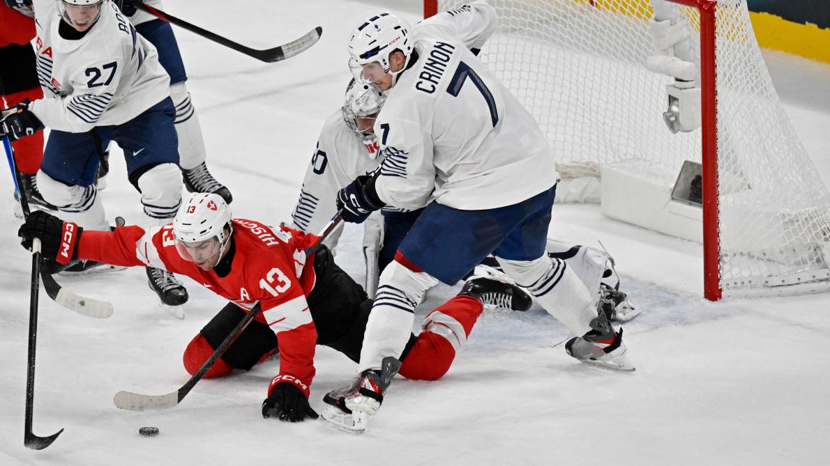 Le R&eacute;mois Pierre Crinon et l&rsquo;&eacute;quipe de France de hockey d&eacute;butent par une d&eacute;faite aux JO-2026