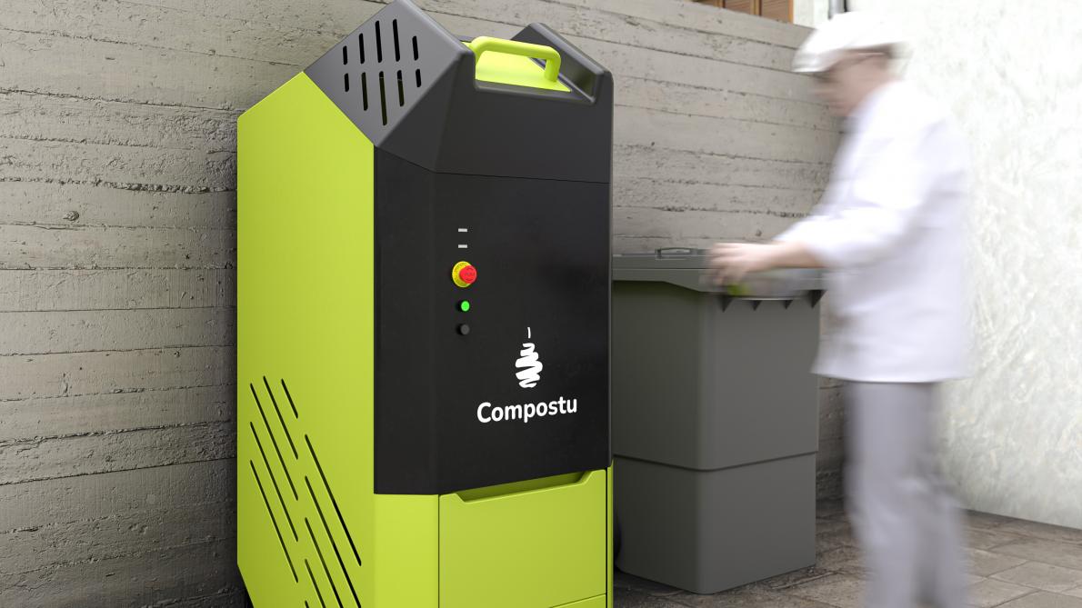 La start-up Compostu veut révolutionner la gestion des biodéchets à la  source