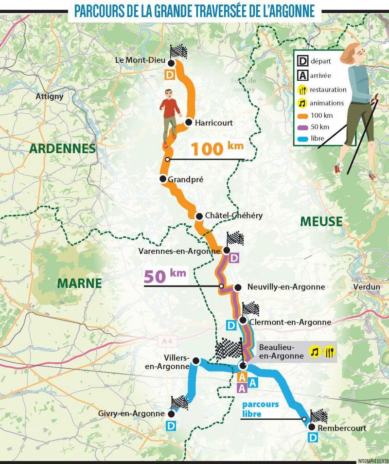 La Grande traversée de l’Argonne, c’est ce weekend