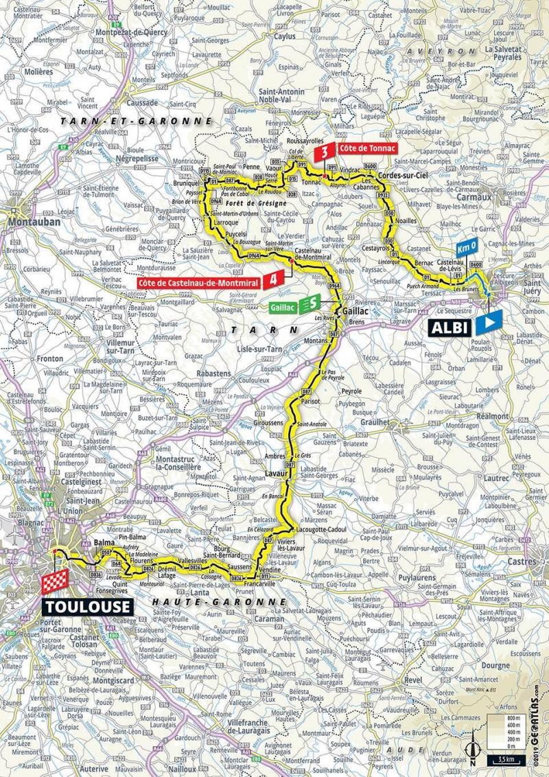 Tour De France Etape 11 Albi Toulouse 167 Km Un Dernier Sprint Avant Quatre Jours Decisifs