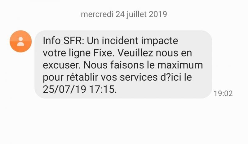 Panne De Reseau Chez Sfr En Cours Retour A La Normale Pour