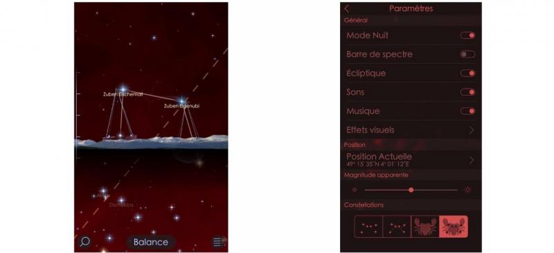 Star Walk 2 Lappli Pour Savoir Quelles étoiles Se Trouvent