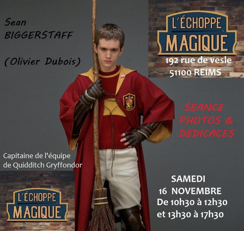 Baguette De Olivier Dubois Harry Potter Sean Biggerstaff Olivier Dubois Sera Bientot A Reims