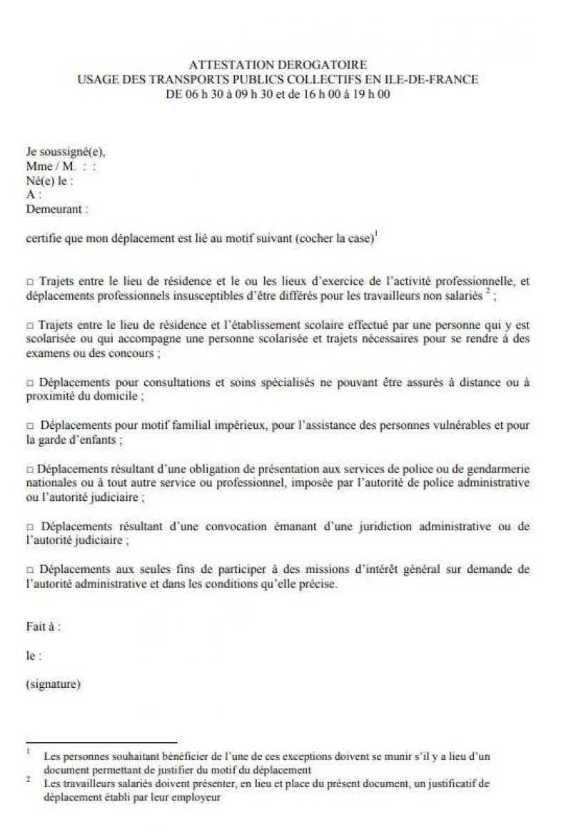Attestation De Non Polygamie Prefecture De Paris