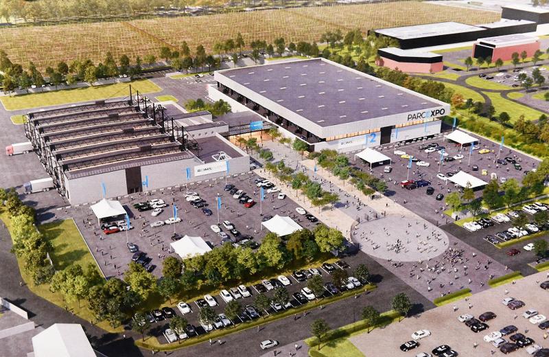 PHOTOS. A Reims, le nouveau parc des expositions prend forme