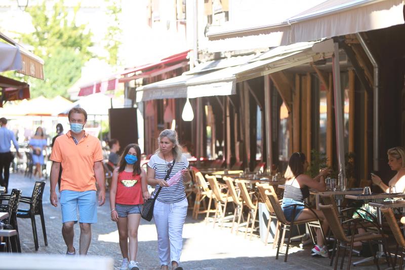Hier déjà, les rues du centre-ville troyen étaient presque vides, à cause des fortes chaleurs et de la crainte d’un rebond de la pandémie.