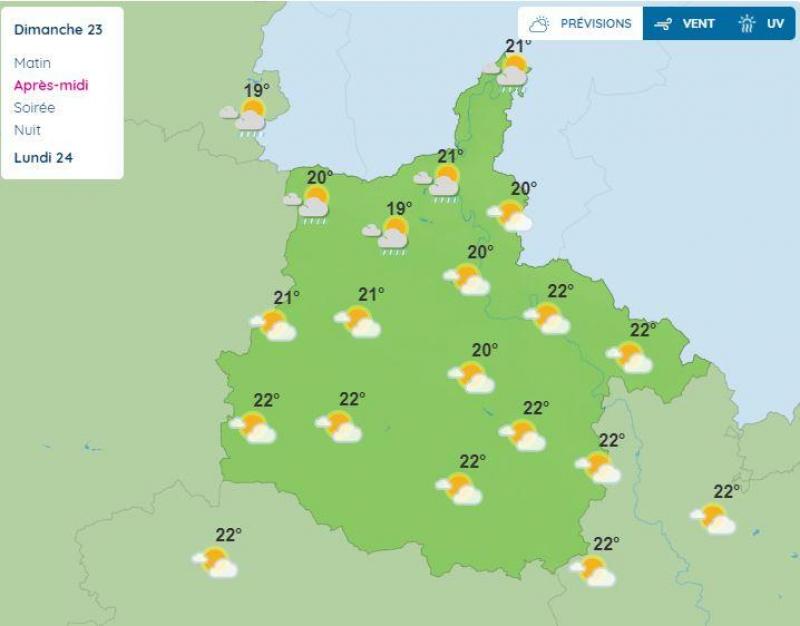 Meteo Un Dimanche Entre Nuages Et Soleil Dans La Marne L Aisne Et Les Ardennes