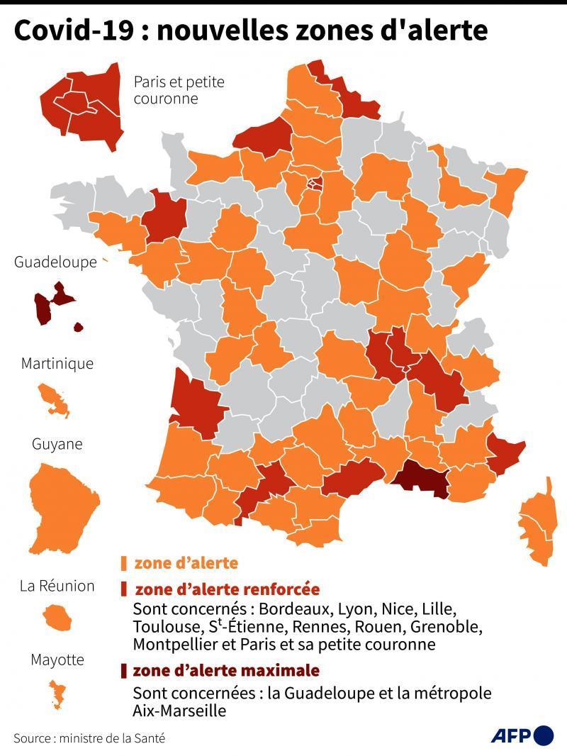 Zone D Alerte Renforcee Fermeture Des Bars A 22h Et Des Salles De Sport Pour 11 Metropoles