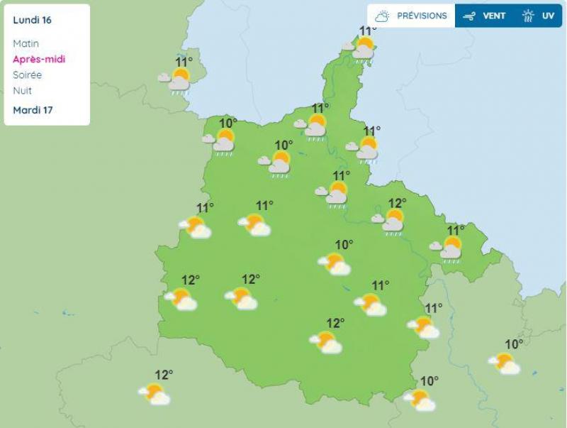 Meteo Temps Voile Et Pluies Eparses Ce Lundi 16 Novembre Dans L Aisne La Marne Et Les Ardennes Meteo Temps Voile Et Pluies Eparses Ce Lundi 16 Novembre Dans L Aisne La Marne Et Les Ardennes