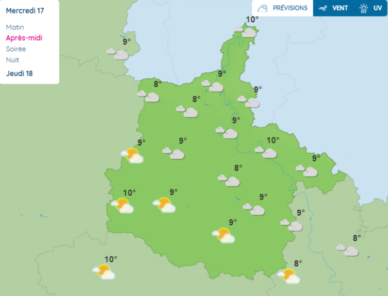 Meteo Des Temperatures Douces Et Des Eclaircies Ce Mercredi Dans La Marne L Aisne Et Les Ardennes