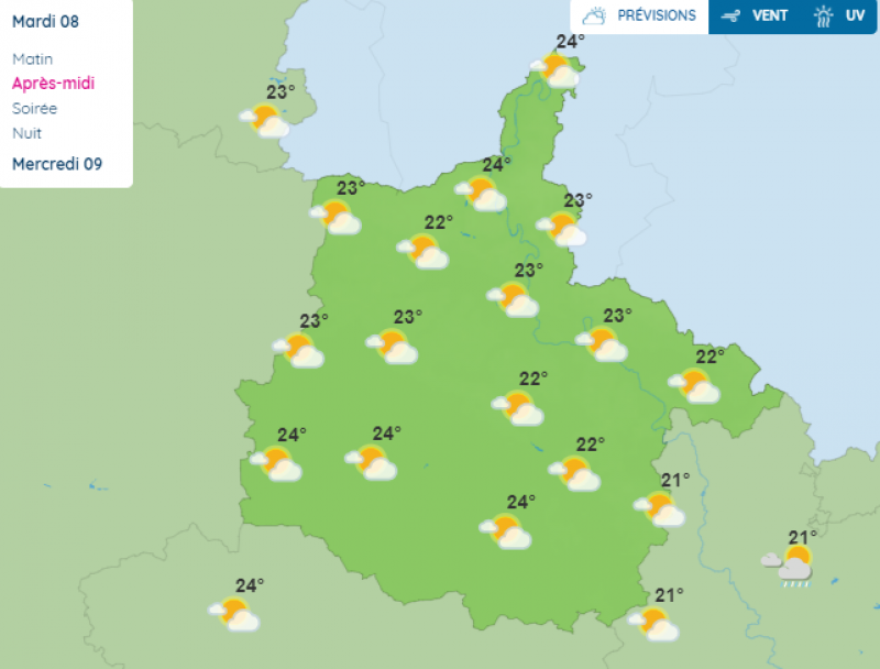 Meteo Une Belle Journee De Printemps Ce Mardi 8 Juin Dans La Marne L Aisne Et Les Ardennes