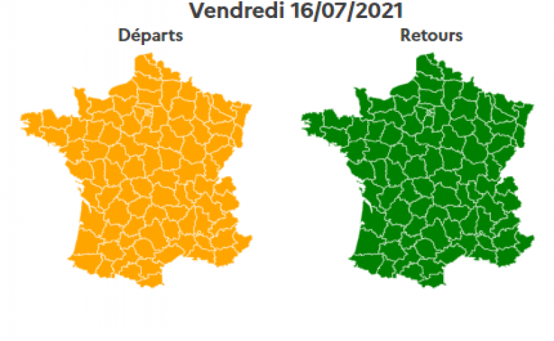 Vacances Les Previsions De Circulation De Bison Fute Pour Ce Week End